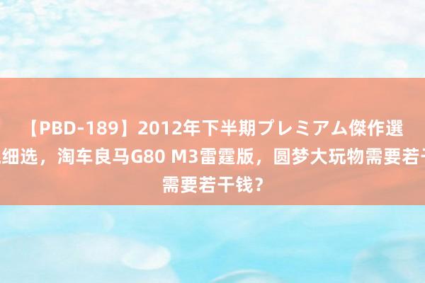 【PBD-189】2012年下半期プレミアム傑作選 精挑细选，淘车良马G80 M3雷霆版，圆梦大玩物需要若干钱？