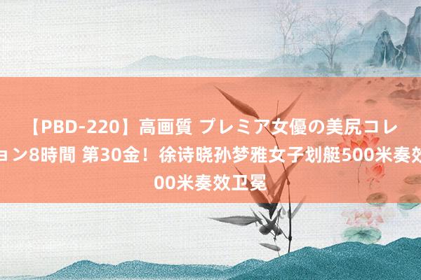 【PBD-220】高画質 プレミア女優の美尻コレクション8時間 第30金！徐诗晓孙梦雅女子划艇500米奏效卫冕