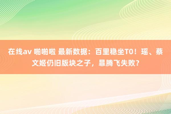 在线av 啪啪啦 最新数据：百里稳坐T0！瑶、蔡文姬仍旧版块之子，暃腾飞失败？